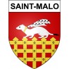 Saint-Malo 35 ville Stickers blason autocollant adhésif