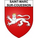 Saint-Marc-sur-Couesnon 35 ville Stickers blason autocollant adhésif