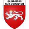 Saint-Marc-sur-Couesnon 35 ville Stickers blason autocollant adhésif