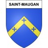 Saint-Maugan 35 ville Stickers blason autocollant adhésif