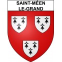 Saint-Méen-le-Grand 35 ville Stickers blason autocollant adhésif