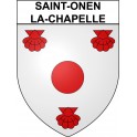 Saint-Onen-la-Chapelle 35 ville Stickers blason autocollant adhésif