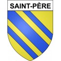 Saint-Père 35 ville Stickers blason autocollant adhésif