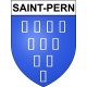 Saint-Pern 35 ville Stickers blason autocollant adhésif