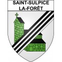 Saint-Sulpice-la-Forêt 35 ville Stickers blason autocollant adhésif