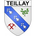 Teillay 35 ville Stickers blason autocollant adhésif