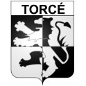 Torcé 35 ville Stickers blason autocollant adhésif