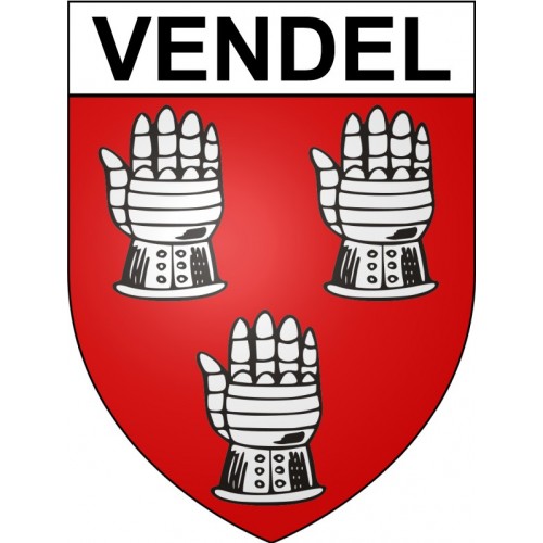 Stickers coat of arms Bazas adhesive sticker