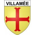 Villamée 35 ville Stickers blason autocollant adhésif