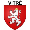 Vitré 35 ville Stickers blason autocollant adhésif