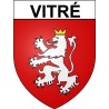 Vitré 35 ville Stickers blason autocollant adhésif