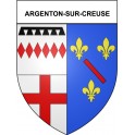 Argenton-sur-Creuse 36 ville Stickers blason autocollant adhésif