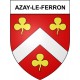 Azay-le-Ferron 36 ville Stickers blason autocollant adhésif