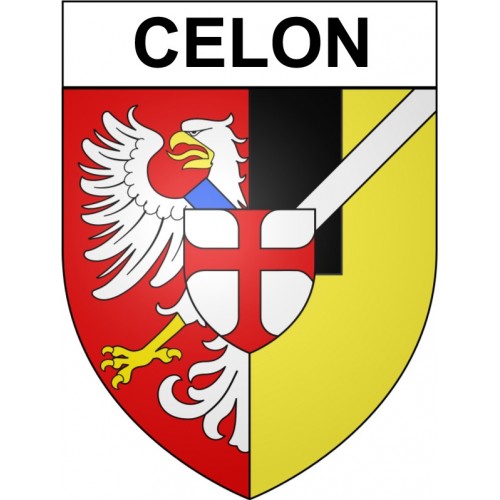 Celon 36 ville Stickers blason autocollant adhésif