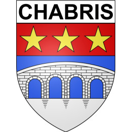 Stickers coat of arms Bazas adhesive sticker