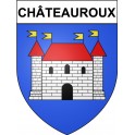 Stickers coat of arms Châteauroux adhesive sticker