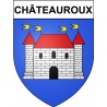 Châteauroux 36 ville Stickers blason autocollant adhésif