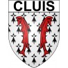 Stickers coat of arms Bazas adhesive sticker