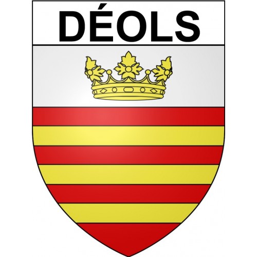 Stickers coat of arms Bazas adhesive sticker