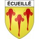 écueillé 36 ville Stickers blason autocollant adhésif