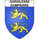 Gargilesse-Dampierre 36 ville Stickers blason autocollant adhésif