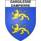 Gargilesse-Dampierre 36 ville Stickers blason autocollant adhésif