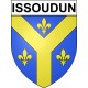Issoudun 36 ville Stickers blason autocollant adhésif