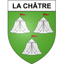 Stickers coat of arms Bazas adhesive sticker