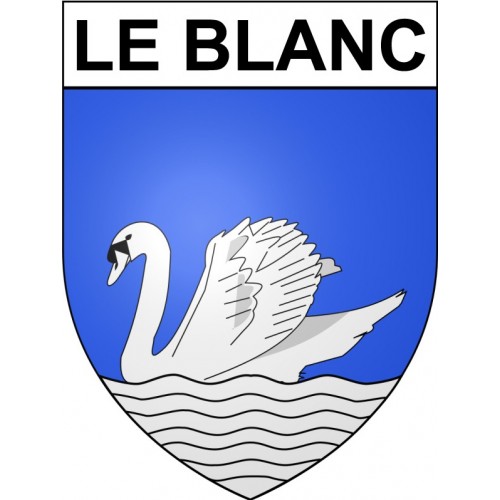 Stickers coat of arms Bazas adhesive sticker