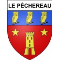 Le Pêchereau 36 ville Stickers blason autocollant adhésif