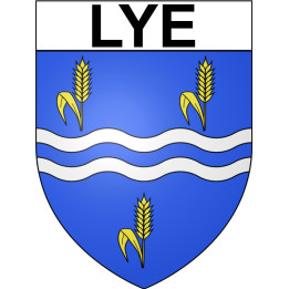 Stickers coat of arms Bazas adhesive sticker