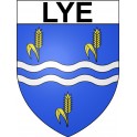 Lye 36 ville Stickers blason autocollant adhésif