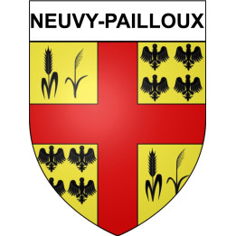 Stickers coat of arms Bazas adhesive sticker