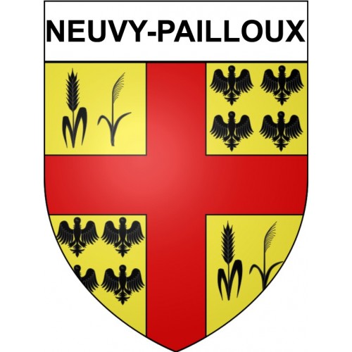 Stickers coat of arms Bazas adhesive sticker