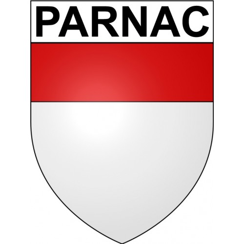 Pegatinas escudo de armas de Bazas adhesivo de la etiqueta engomada