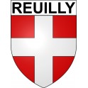 Reuilly 36 ville Stickers blason autocollant adhésif