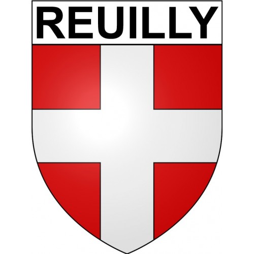 Reuilly 36 ville Stickers blason autocollant adhésif