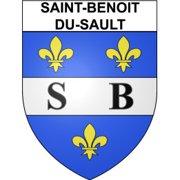 Stickers coat of arms Bazas adhesive sticker