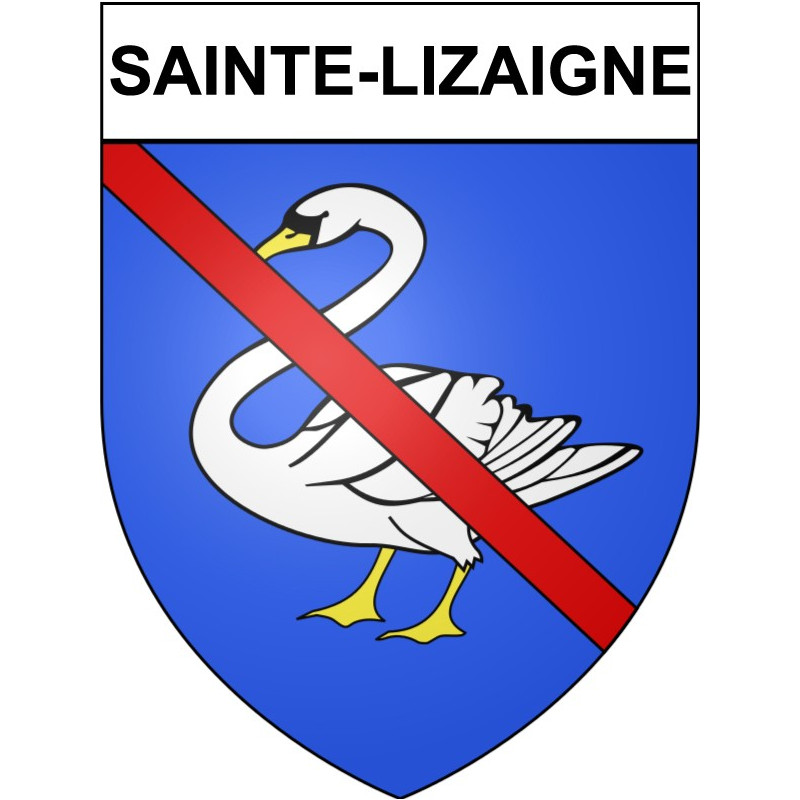 Stickers coat of arms Bazas adhesive sticker