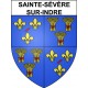 Sainte-Sévère-sur-Indre 36 ville Stickers blason autocollant adhésif