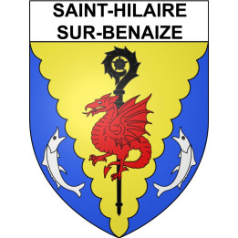 Stickers coat of arms Bazas adhesive sticker