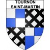 Tournon-Saint-Martin 36 ville Stickers blason autocollant adhésif