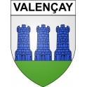 Valençay 36 ville Stickers blason autocollant adhésif