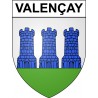 Stickers coat of arms Bazas adhesive sticker