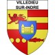 Villedieu-sur-Indre 36 ville Stickers blason autocollant adhésif