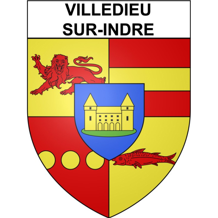 Stickers coat of arms Bazas adhesive sticker