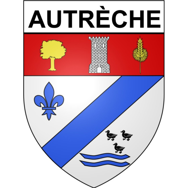 Stickers coat of arms Bazas adhesive sticker