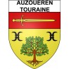 Stickers coat of arms Bazas adhesive sticker