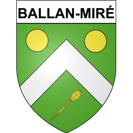 Bazas Sticker wappen, gelsenkirchen, augsburg, klebender aufkleber