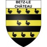 Betz-le-Château 37 ville Stickers blason autocollant adhésif